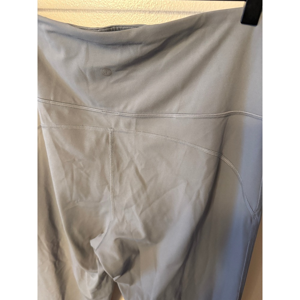 Lululemon‎ Groove Super High Rise Flared Pant Nulu Grey Size 12 LW5EZ9S - Picture 5 of 13